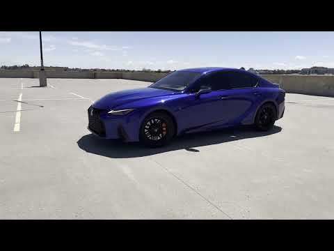 Lexus IS 500 Apexi Resonated Mid Pipe X Borla Axle-Back Mufflers