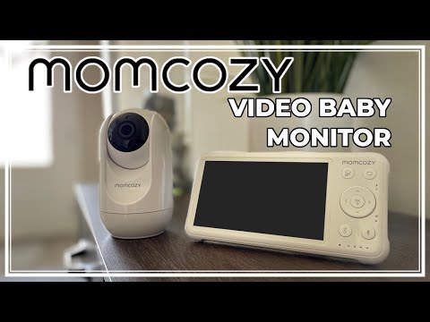 Momcozy Video Baby Monitor, 5.5” 1080P Full HD Baby Monitor with Camera No WiFi, Infrared Night Vision, 5800mAh 120-hrs Battery, ECO, VOX, 2-Way Audio, 1640ft Range, Record and Rewind Locally, BM03 video review thumbnail