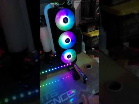 Intel i9-9900k water cooling PC