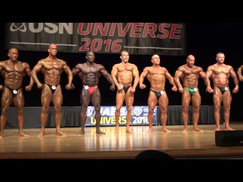 Masters Over 40 Line-up - NABBA Universe 2016