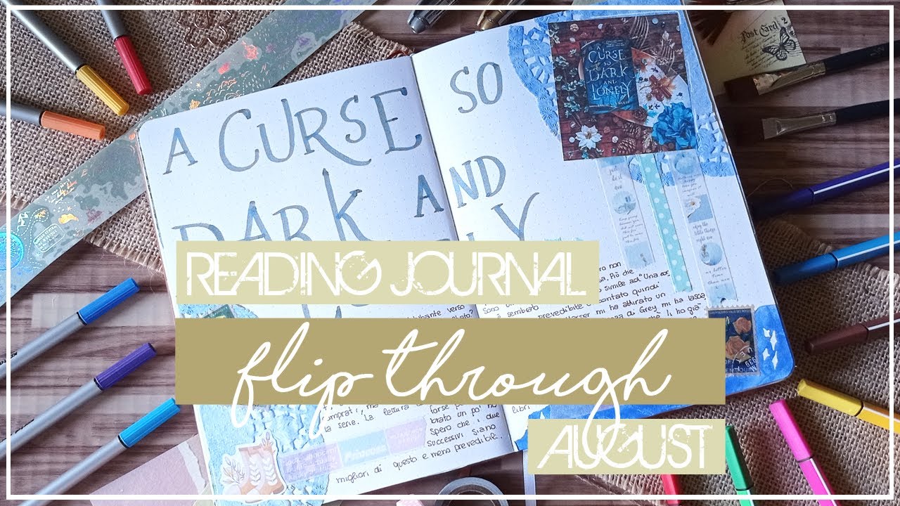 Reading Journal August Flip Through