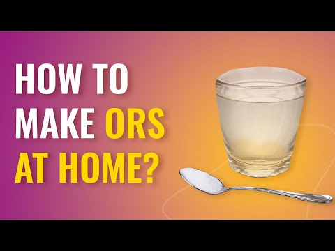How to Make ORS at Home? | Oral Rehydration Solution | MFine
