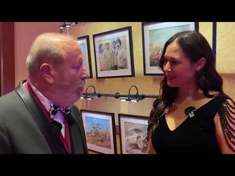 Bob Bower with Tiffany Stone at the 2023 ORMHOF Gala