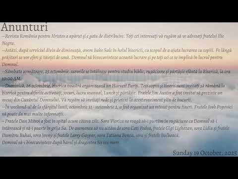 Betel Chapel  - Oct 19, 2025 PM