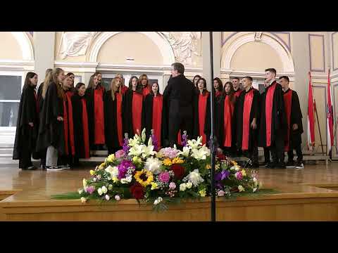 "M. Marulić" High School Mixed Choir - Cantate Domino (H. L. Hassler)