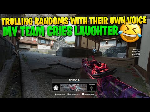 Trolling Randoms With their Own Voice For 20 Minutes Straight (My Team Cries Laughter)