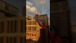 #shorts 夕日の中のウェブスイングは、映画のエンディングみたいな気持ちになる！！ #スパイダーマン #brandnew #brandnewday
