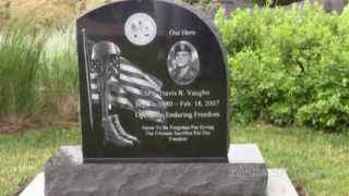 preview picture of video '2013-06-29 SPC Travis Vaughn Memorial Placement - Cedar Falls, Iowa - Myke Goings - KMDG'
