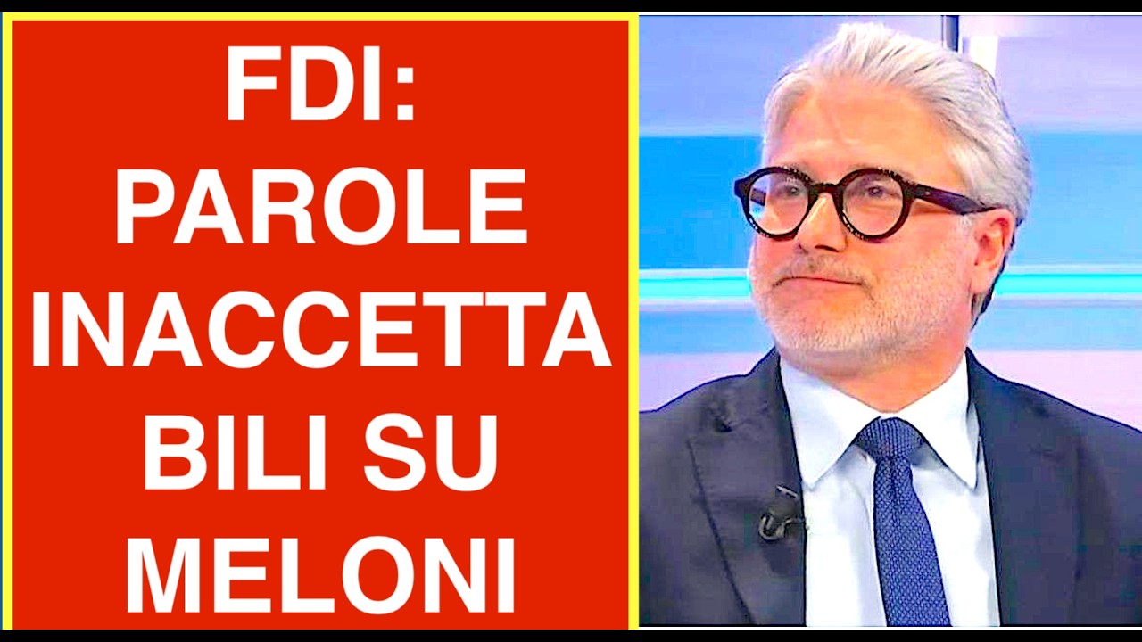 FDI: ESPRESSIONI INACCETTABILI SU MELONI DA PARRINI DEL PD