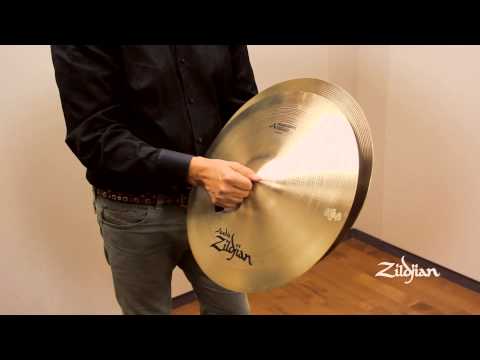 Zildjian A0427 18" A Zildjian Symphonic French Hand Crash Cymbals (Pair) w/ Video Link image 2