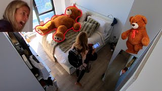 Cléopâtre - Teddy bear vivant PRANK sur ma mère