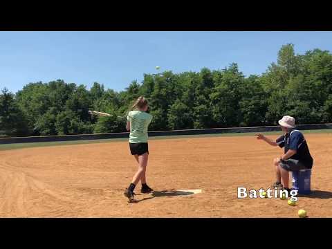 Gianna Flammini Softball Skills Video