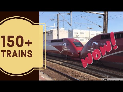 France trains (PARIS) - Grosse compilation - 150+ trains in HQ - 2019