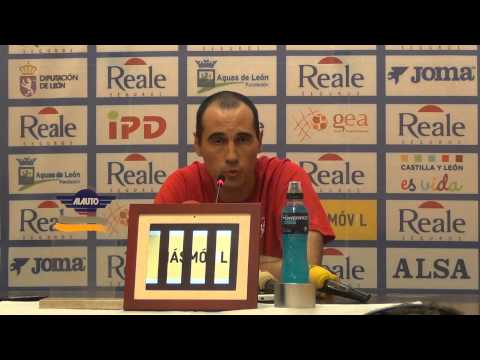 Rueda de prensa liga ASOBAL Jornada 3. Reale ADEMAR León- ARS Palma del Río. César Montes