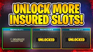 How To UNLOCK EXTRA INSURED WEAPON SLOTS MW3 Zombies!