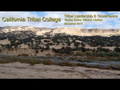 Tribal Leadership & Governance - Fall 2017