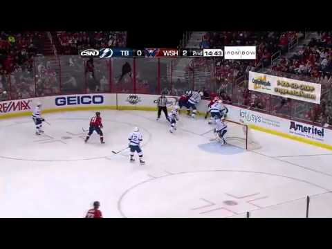 Troy Brouwer's first hat trick