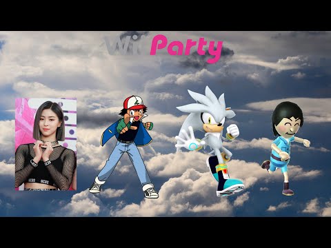 Wii Party - Board Game Island - Ryujin Vs Ash Vs Silver Vs Rin (Ep. 110)