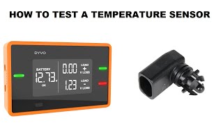 How to test a temperature sensor