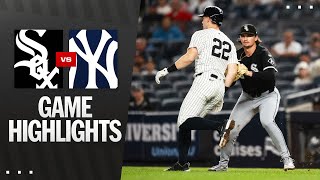 White Sox vs. Yankees Game Highlights (9/25/25) | MLB Highlights