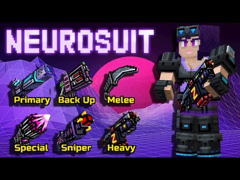 NEUROSUIT Set - Pixel Gun 3D
