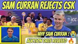 Sam Curran Rejected Csk 😟 | CSA T20 LEAGUE Auction Date Reveled !