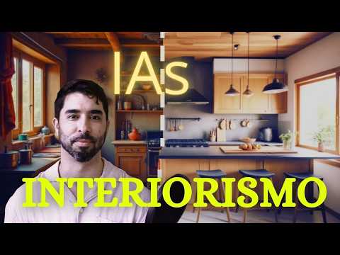 🧠 Pruebo 3x IAs para INTERIORISMO  ► (Gratis y DE PAGO)