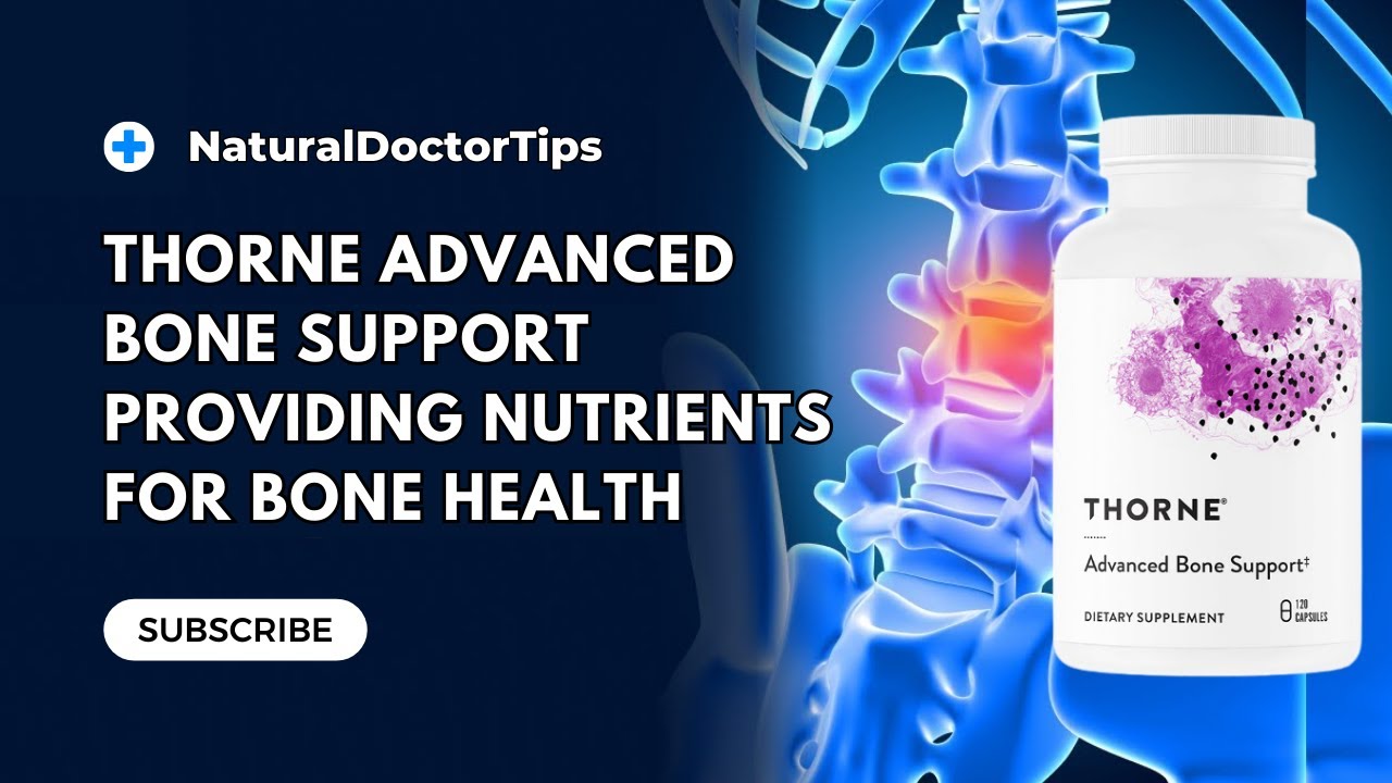 Thorne Advanced Bone Support Supplement for Healthy Bones