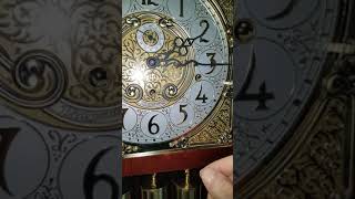 Grandfather clock chimes off 1/4 hours