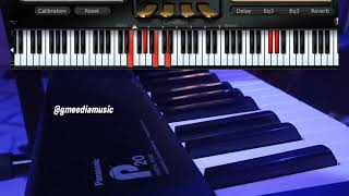 Random Piano Ideas | Panasonic P20 Raw Sound Demo with MIDI Display