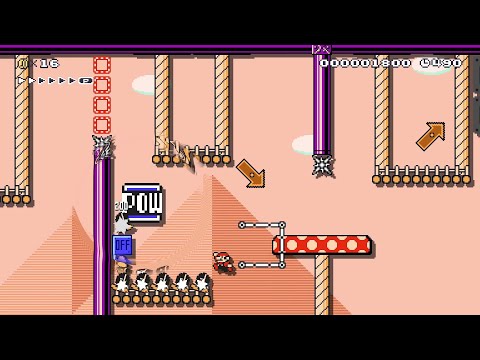 Skillful platformer 2-1 by Armored103 - Super Mario Maker 2