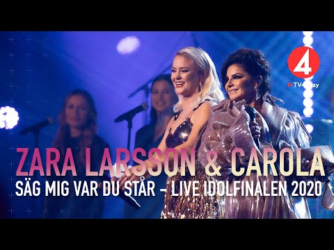 Zara Larsson och Carola sjunger ”Säg mig” - Idol 2020 - Idol Sverige (TV4)