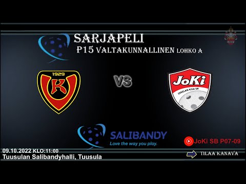 Valtakunnallinen P15 KooVee - JoKi 9.10.2022