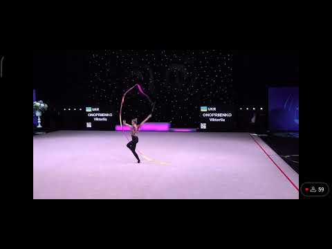 Viktoriia ONOPRIIENKO UKRAINE - RIBBON Final - Miss Valentine GRAND PRIX TARTU 2023
