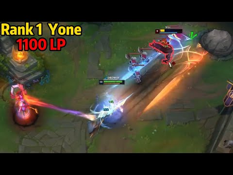 Rank 1 Yone: How This Guy Reached 1100LP Challenger in KR HIGH ELO!