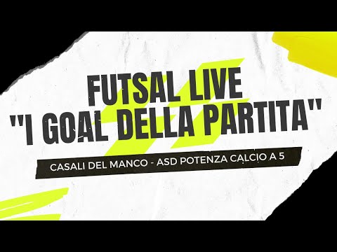 Casali del Manco Futsal - Asd Potenza Calcio a 5 (2-5) Serie B Girone G - 9°Giornata