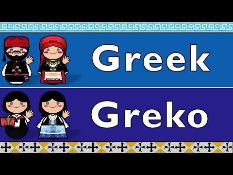 The Sound of the Cypriot Greek dialect Numbers Greetings Sample Text