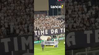 FICARAM NA BRONCA! Torcida do Santos protesta bastante após empate em clássico com o São Paulo