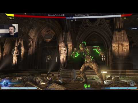 Injustice 2 1st MP gameplay pt60 - Captain Cold vs. Bane