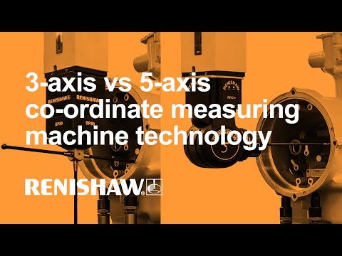 CMM basics | 3-axis vs 5-axis co-ordinate measuring machine technology