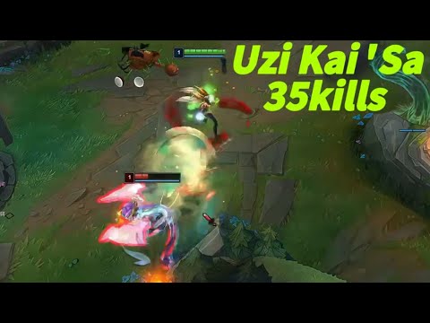 UZI KAI'SA VS SMOLDER , HE IS A MONSTER ON KAI'SA!