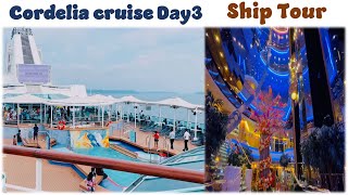 Cordelia cruise ship Tour🤩🤩 || 4K HDR ||