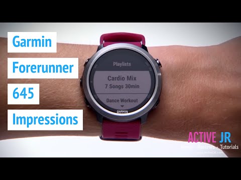 Garmin Forerunner 645 music impressions & why no Fenix 6 at CES 2018 opinion