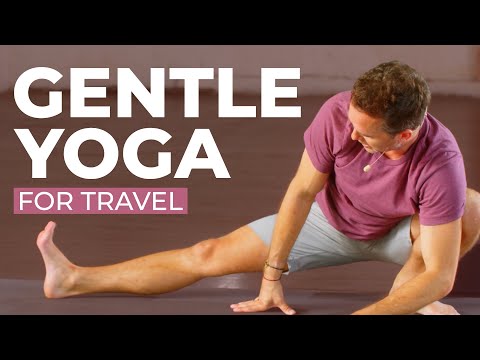 Gentle Yoga for Travel: Release Tension & Stiffness After Long Journeys