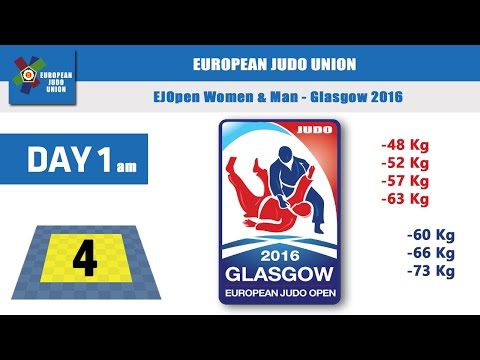 European Judo Open Glasgow 2016 - morning - Mat 4