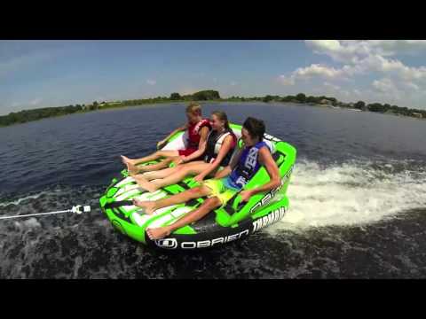 Fun Ride on 2015 O'Brien Turmoil 3 Tube