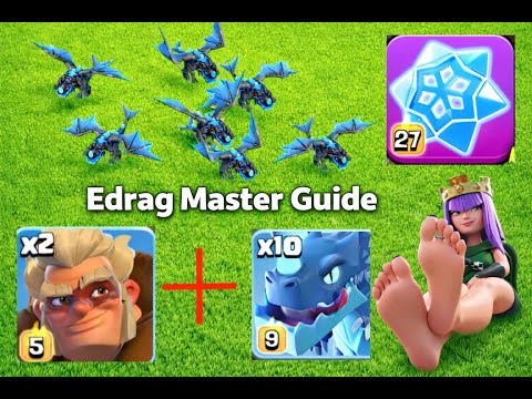My Last Clash of Clans Video - E-Drag Guide for Pushing Legends