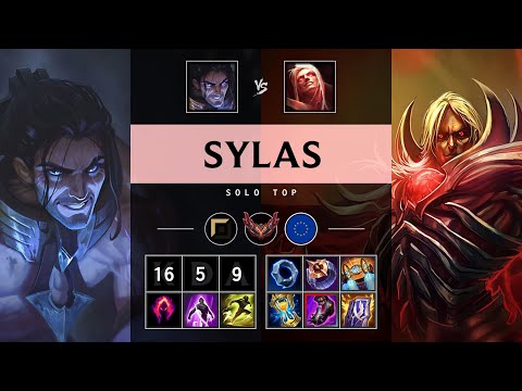 Sylas Top vs Vladimir - EUW Grandmaster Patch 25.21