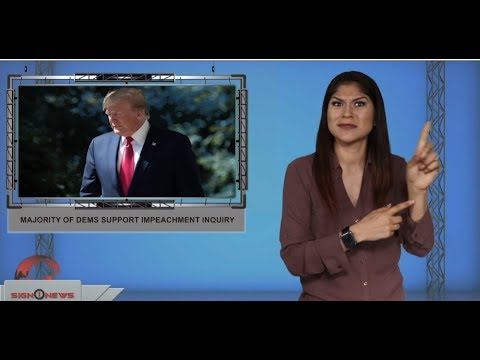 Majority of Dems support impeachment inquiry (ASL - 8.3.19)