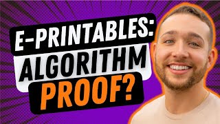 E-Printables: Algorithm-Proof Success | Cody Berman | DS501 | Doug.show